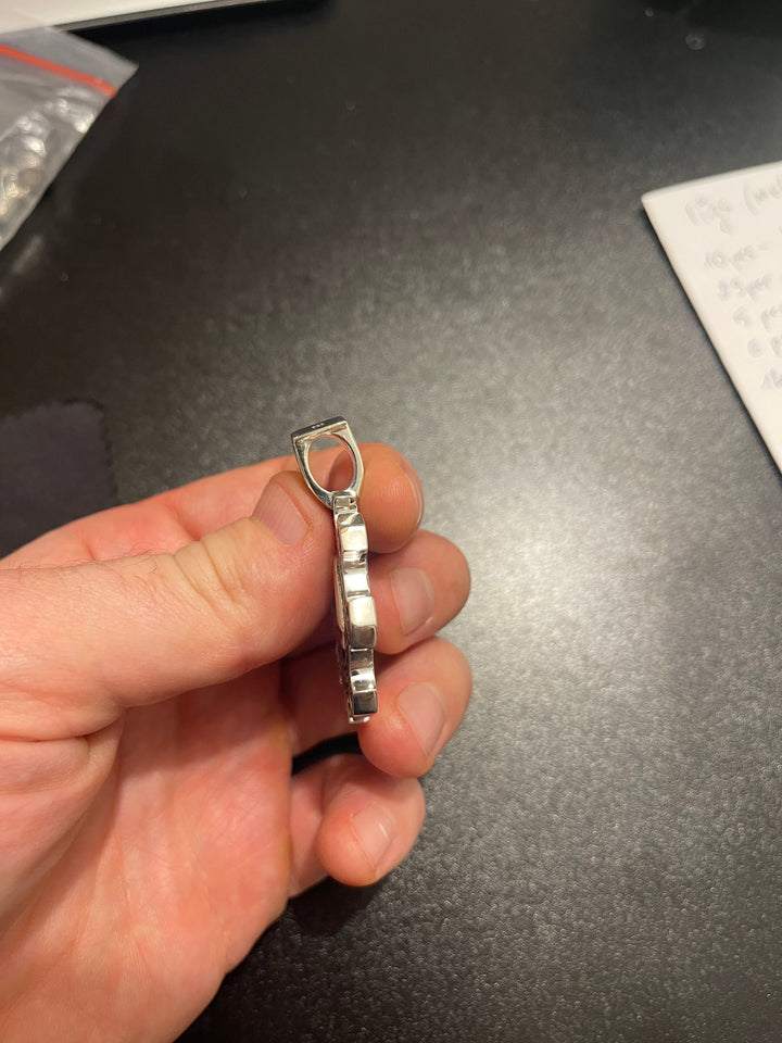 Silver Celtic pendant