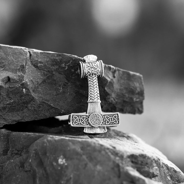 Mjölnir Silver Pendant
