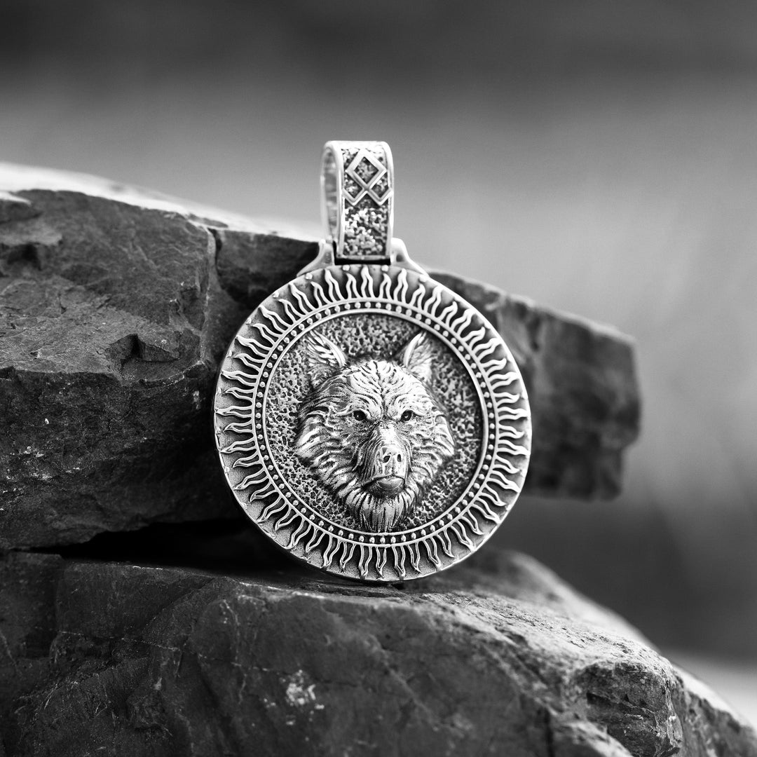 Alpha Silver Pendant