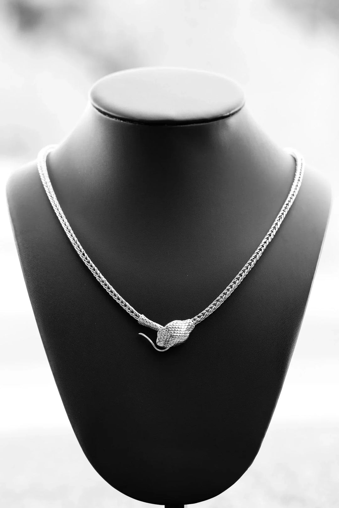 Anaconda Silver Necklace