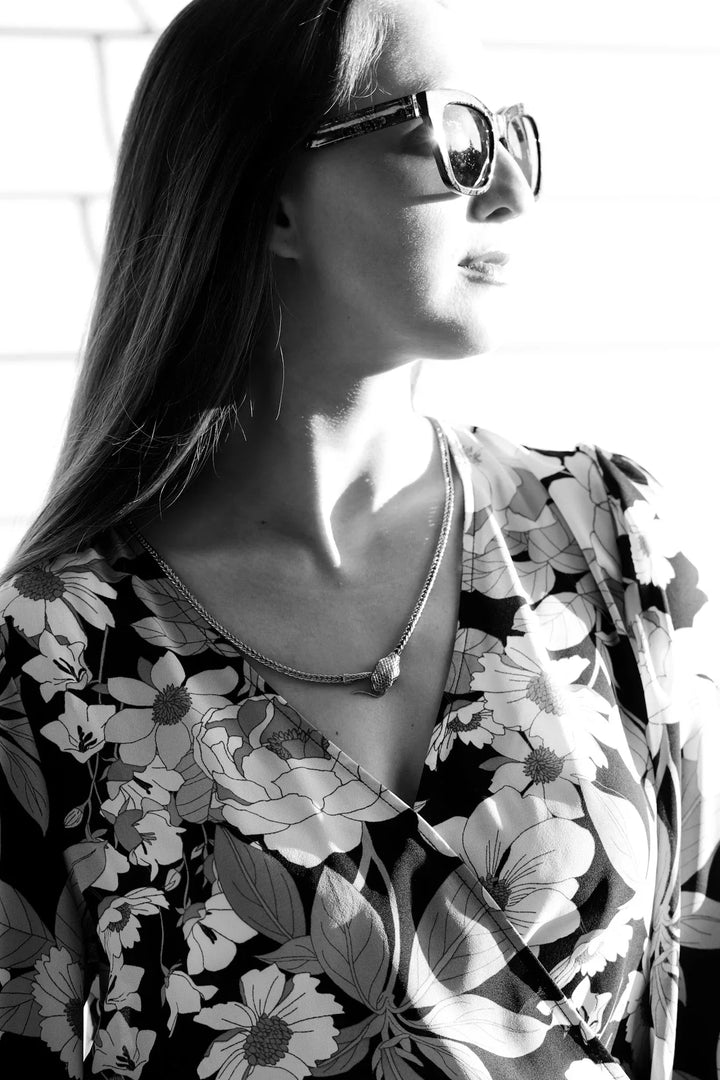 Anaconda Silver Necklace