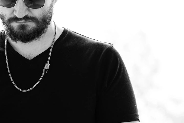 Anaconda Silver Necklace