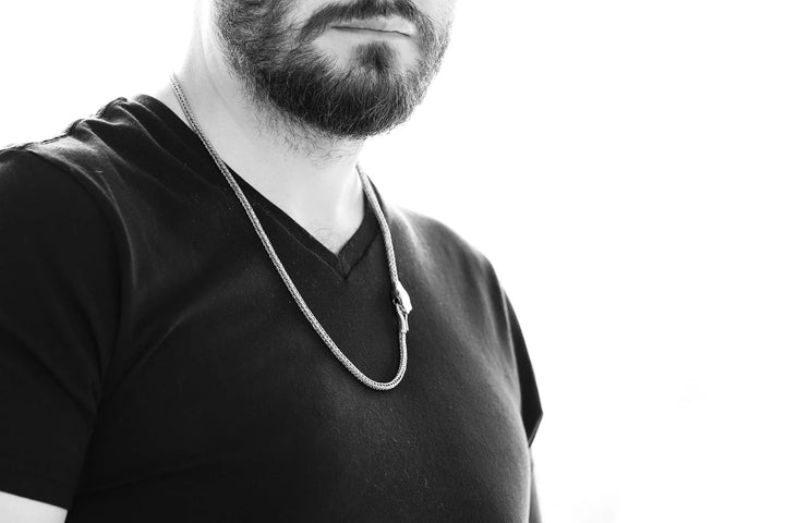 Anaconda Silver Necklace