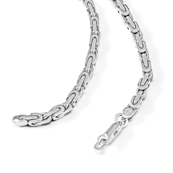 Double Anchor Silver Necklace (Limited edition)