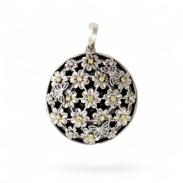 Blossom & Flutter Pendant (Yellow)