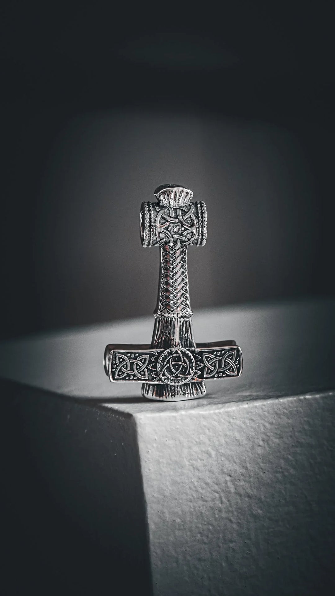 Mjölnir Silver Pendant