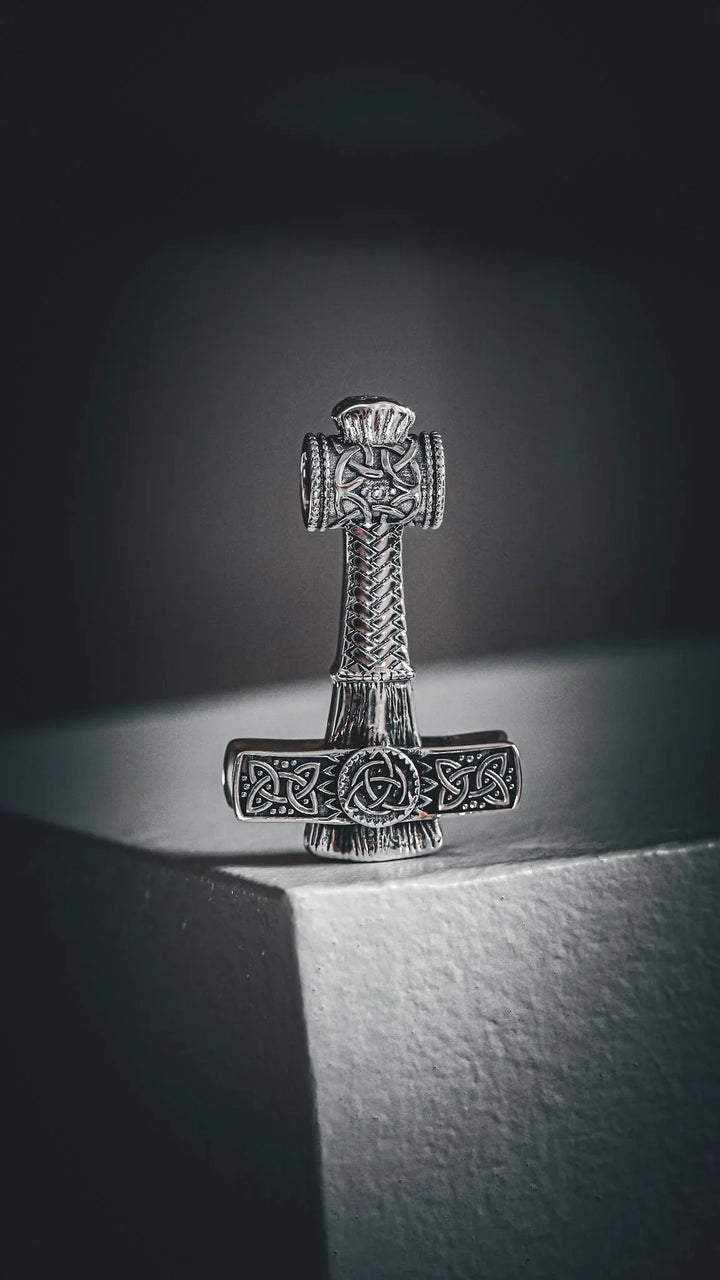 Mjölnir Silver Pendant