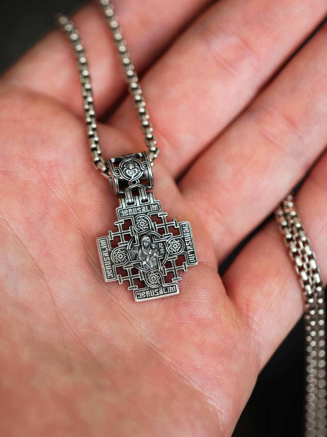 Jerusalem Silver Cross