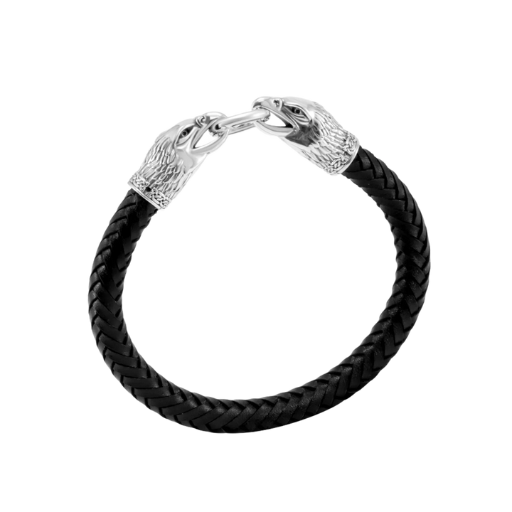 Eagle Leather bracelet (8 mm)