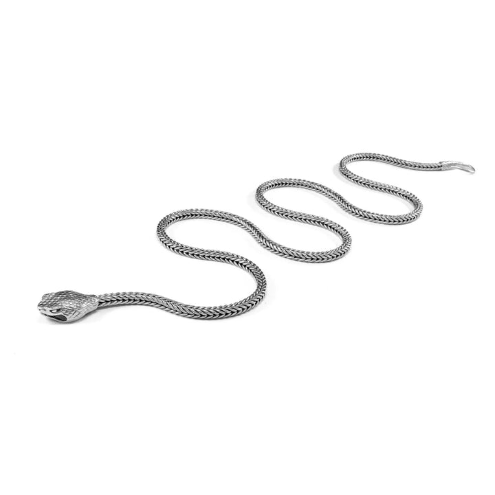 Anaconda Silver Necklace