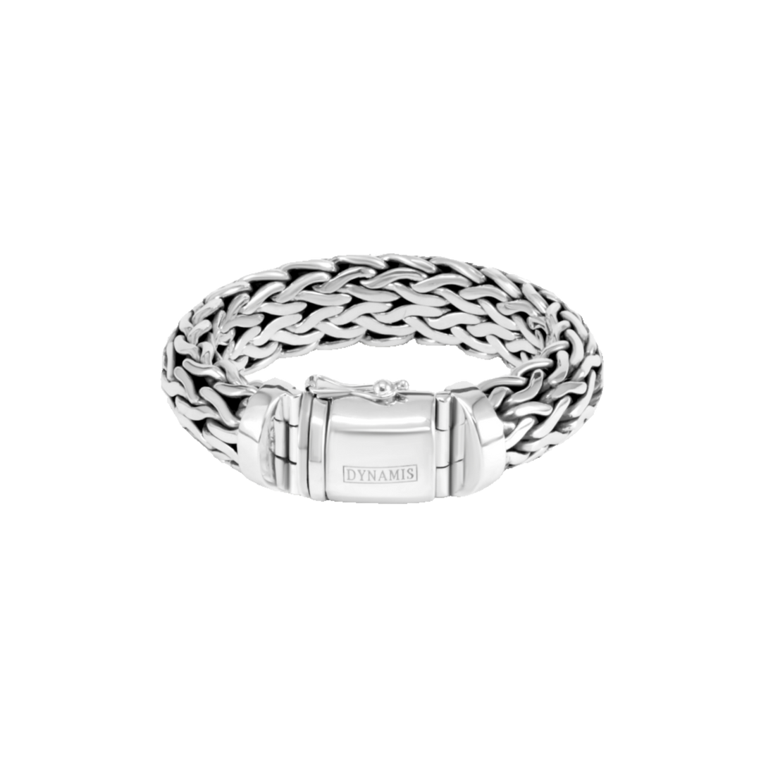 Foxtail Chunky Silver Bracelet (20 MM)