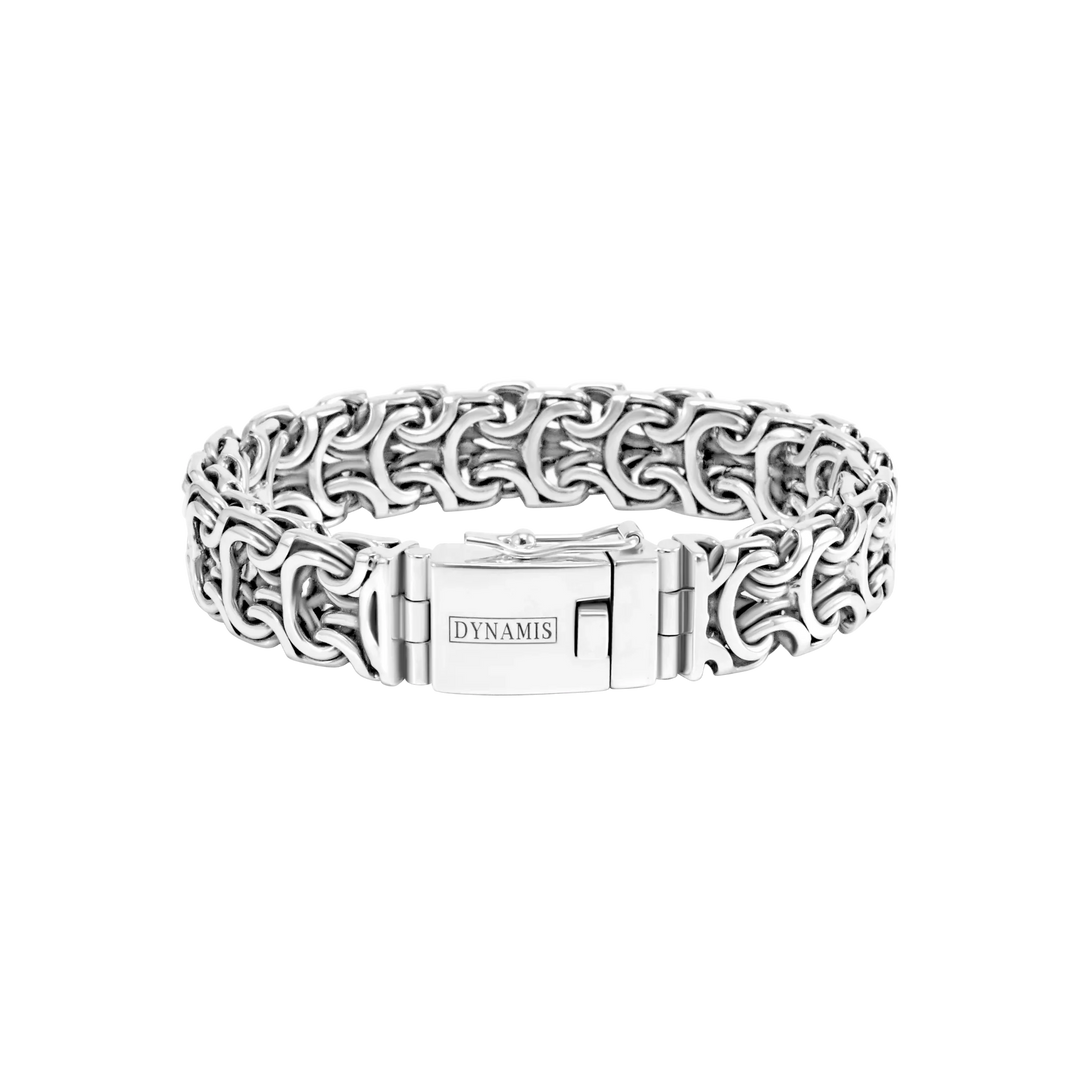 Heavy Ramses silver bracelet (15 mm)