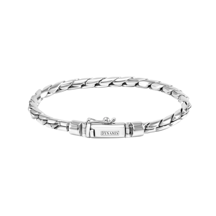 Cobra silver bracelet (4.5 mm)