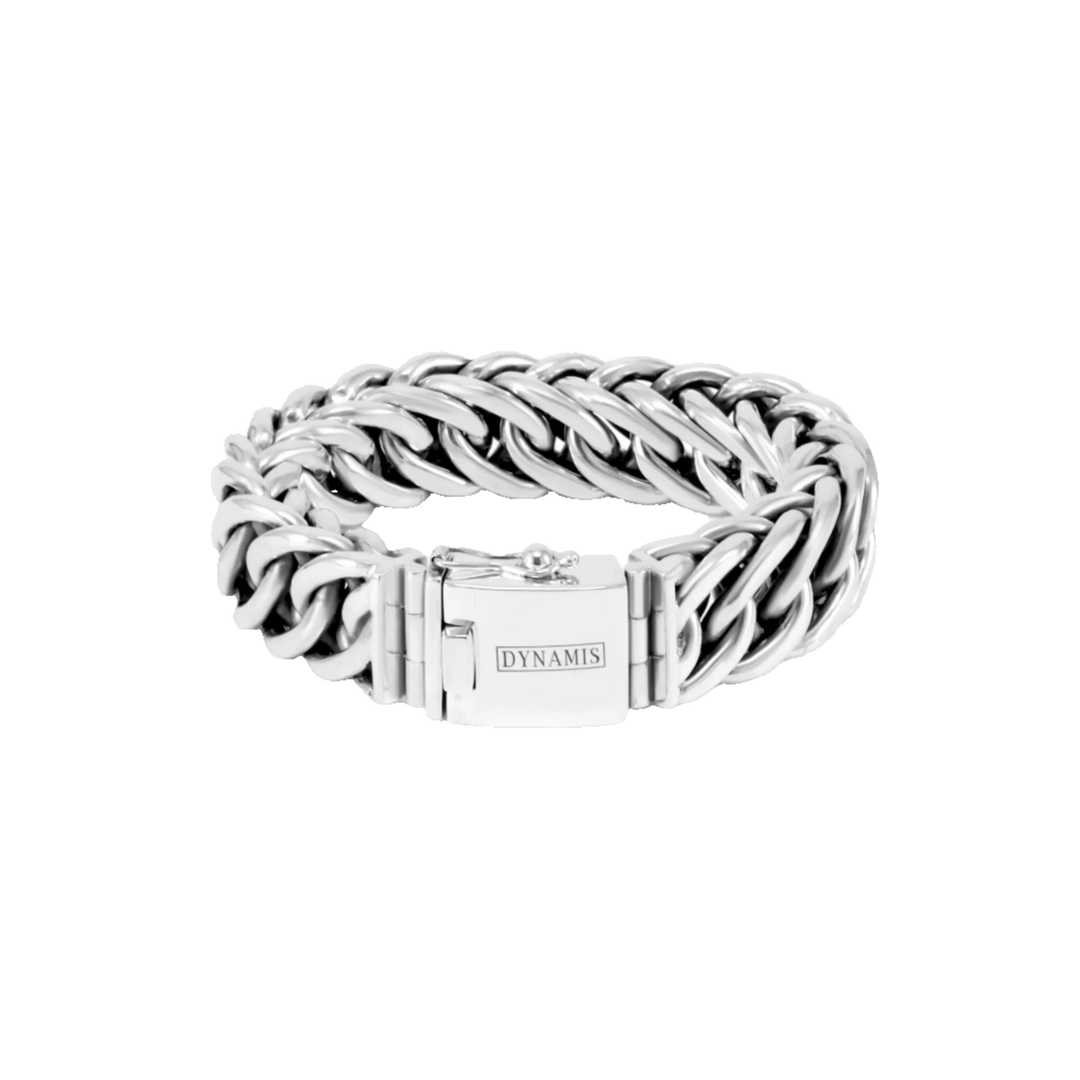 Persian chunky silver bracelet (20 mm)