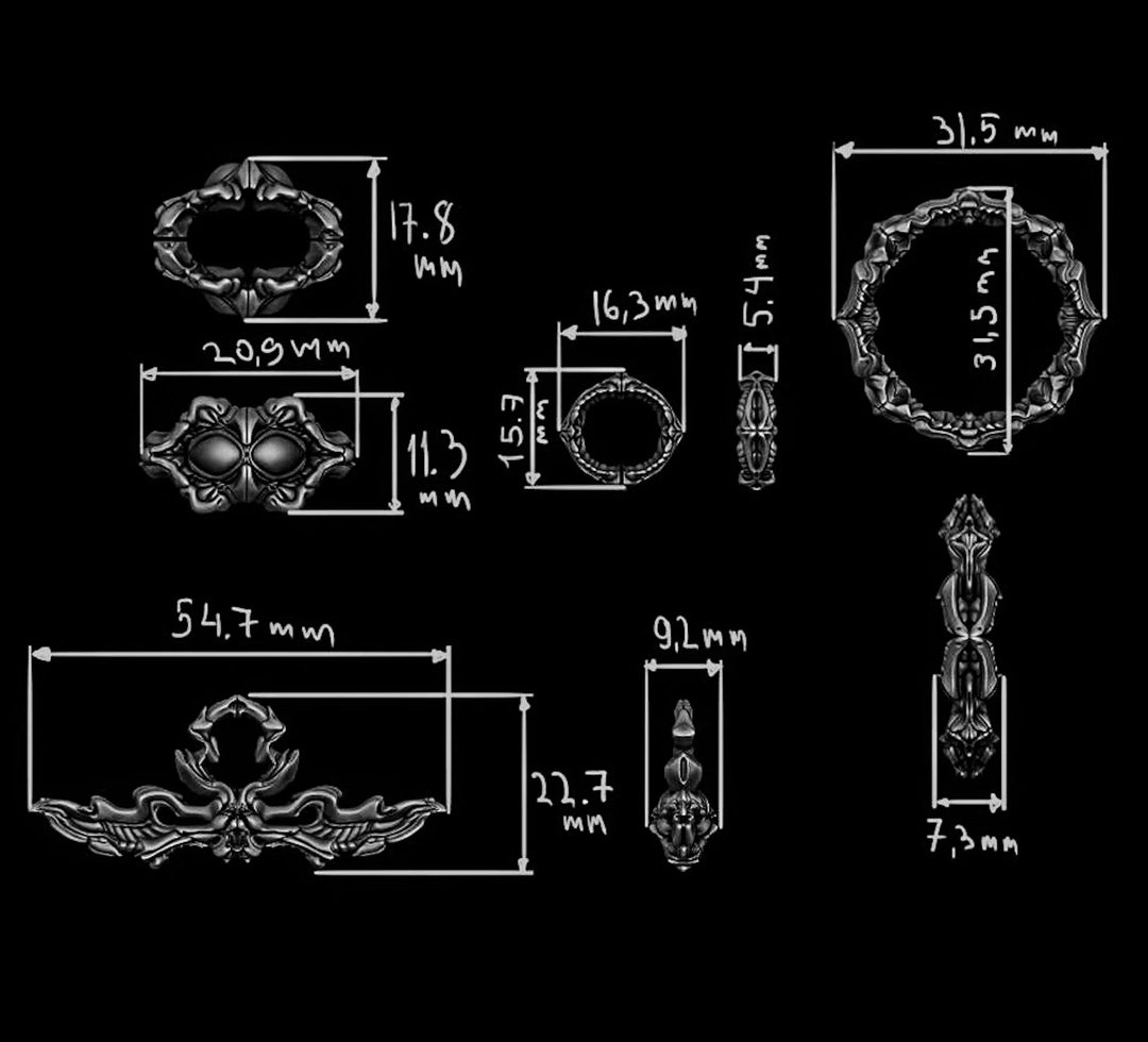 The Beast Heavy Silver Bracelet