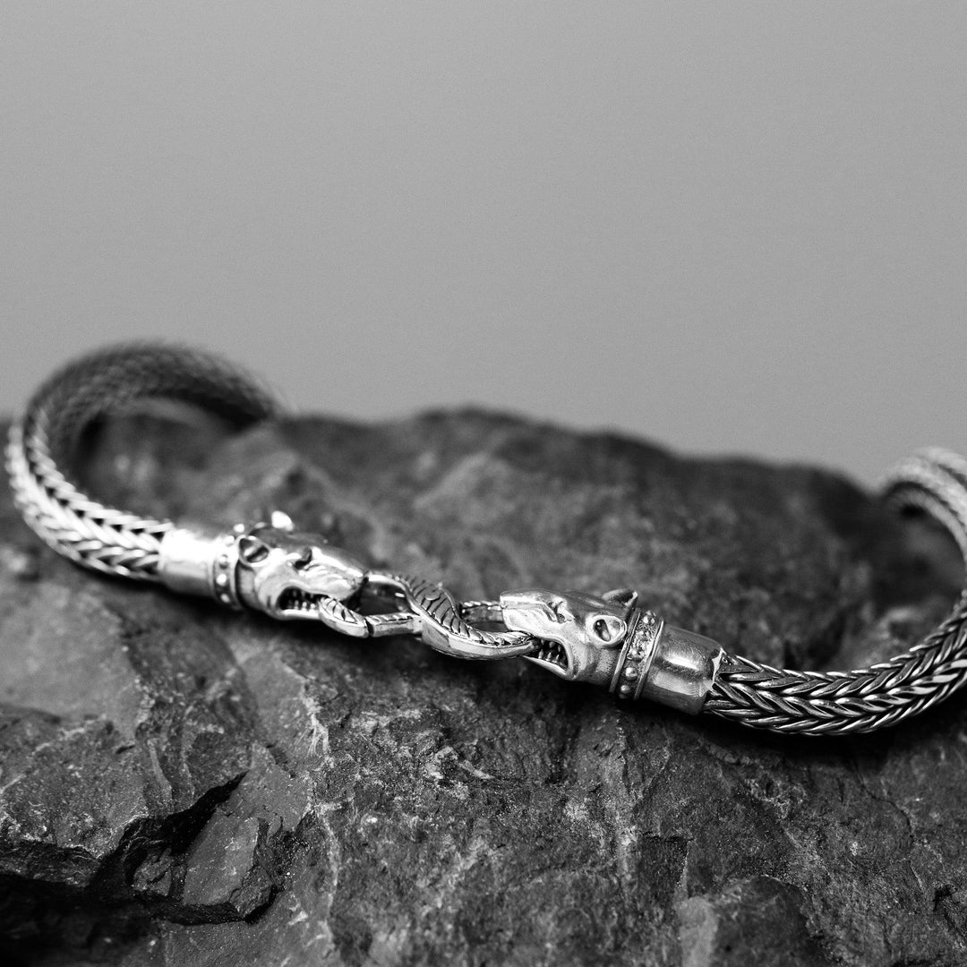 Bull Terrier Silver Bracelet