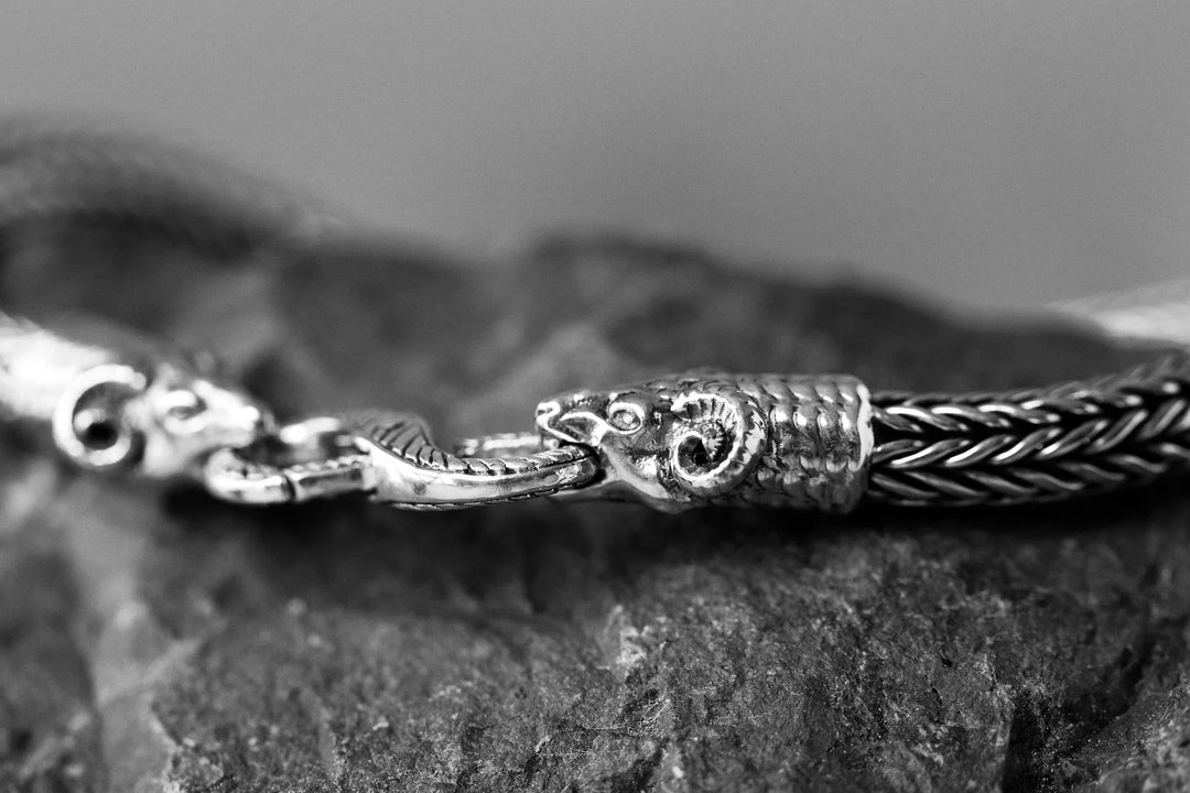 Ram Silver Bracelet
