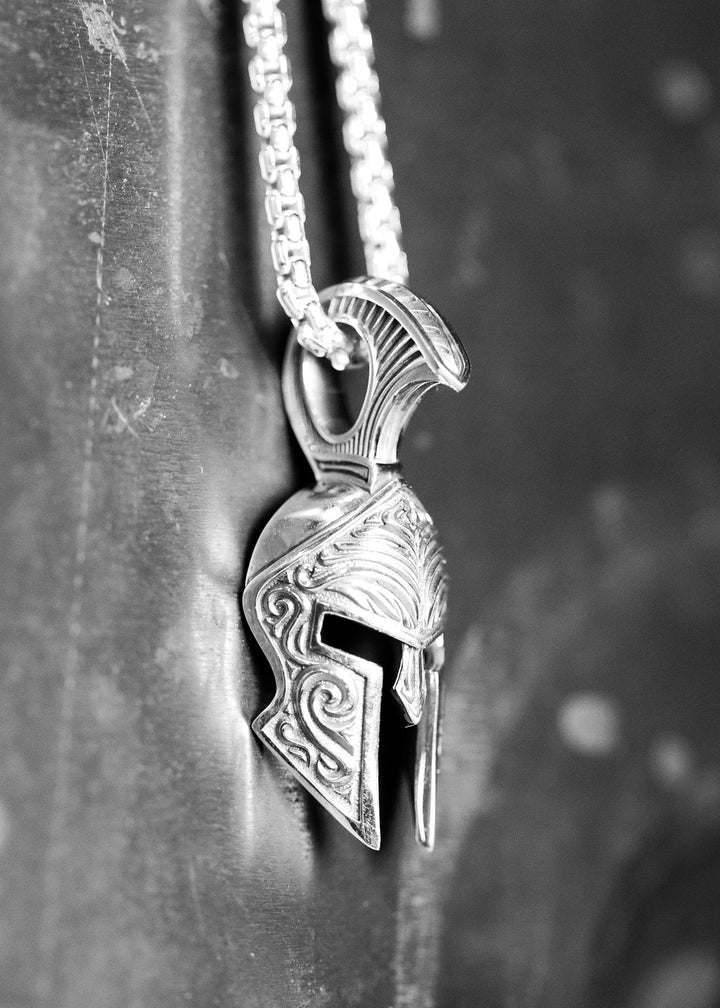 14k Yellow Gold Spartan Pendant