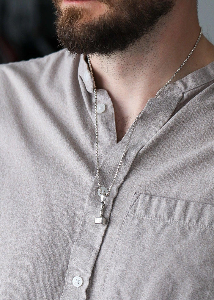 MJÖLNIR Silver Pendant
