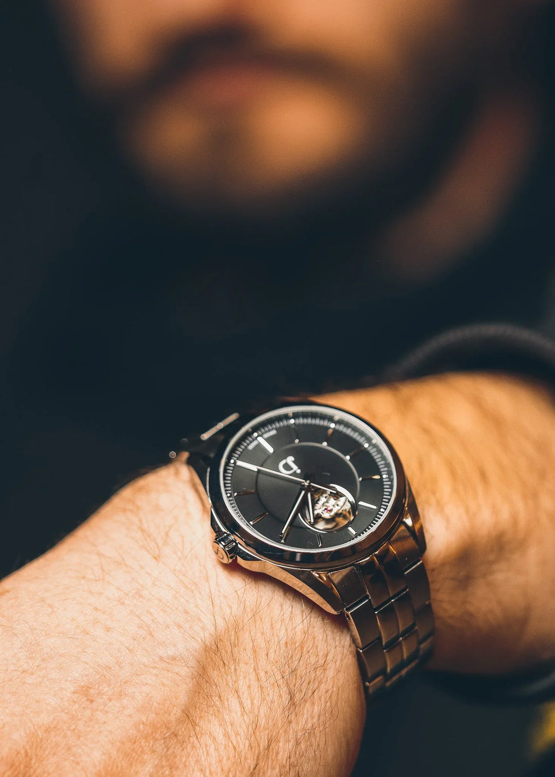 Classic Open Heart Watch