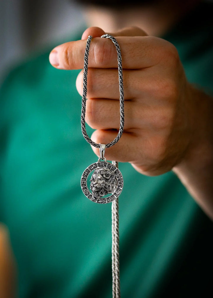 LEO Silver Pendant