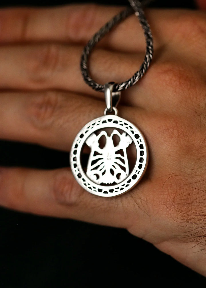CANCER Silver Pendant