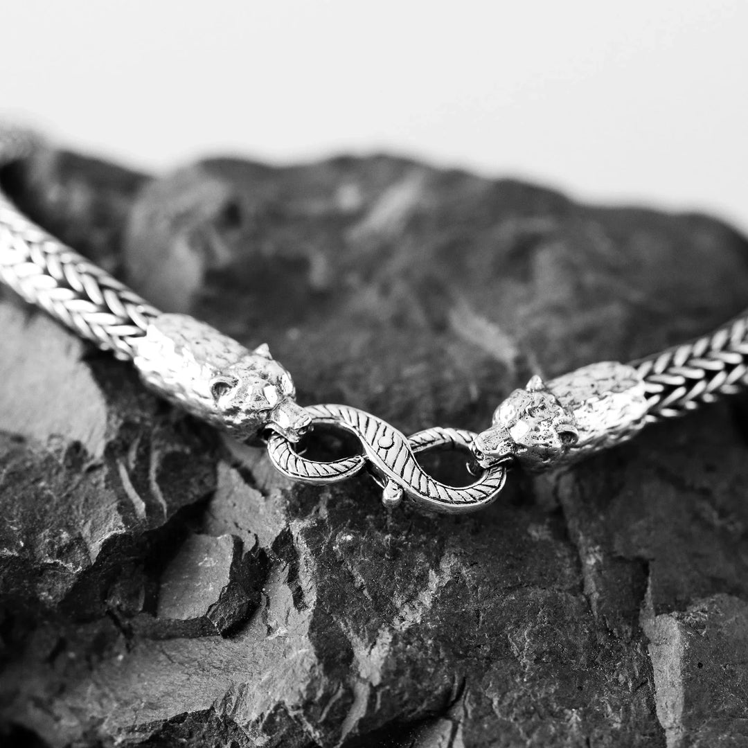 Bear Silver Necklace