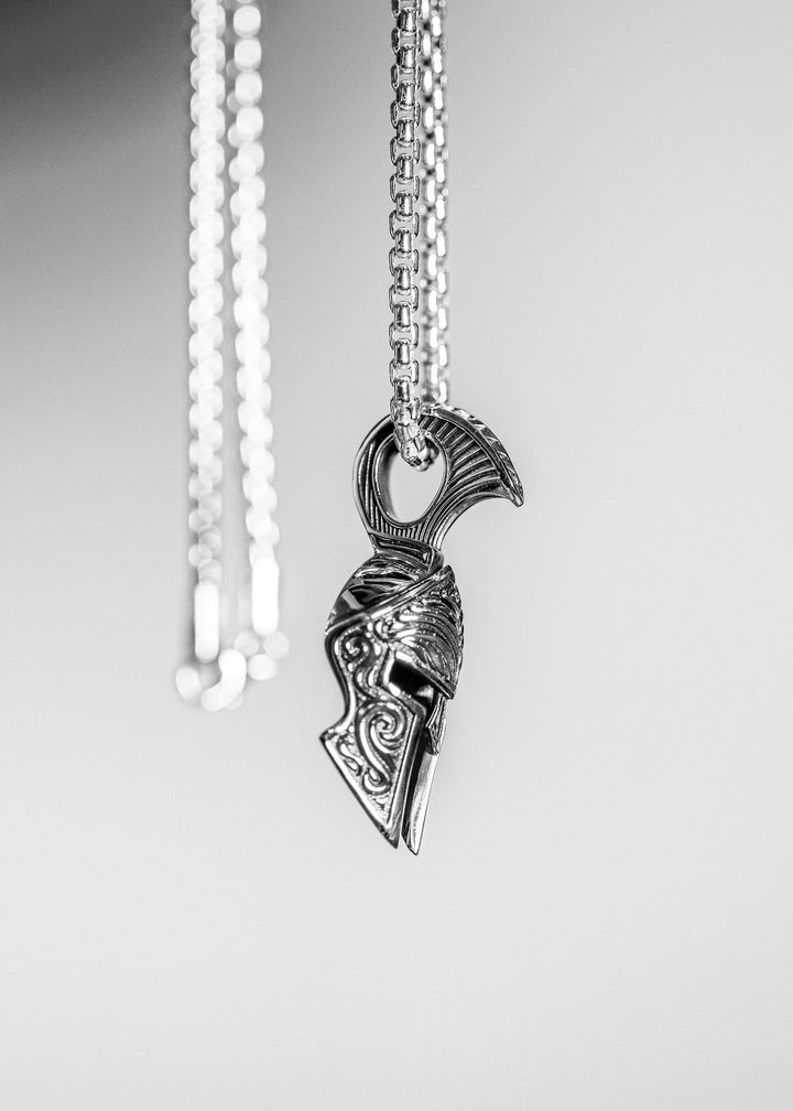 14k Yellow Gold Spartan Pendant