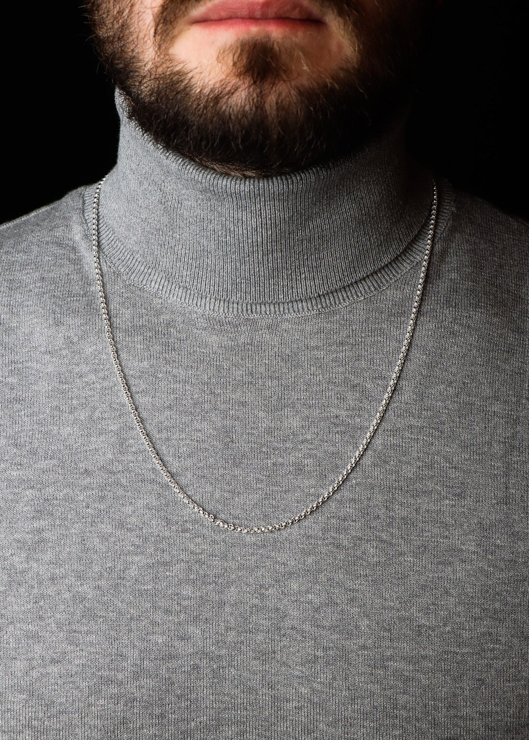 Rolo Silver Chain (3 mm)