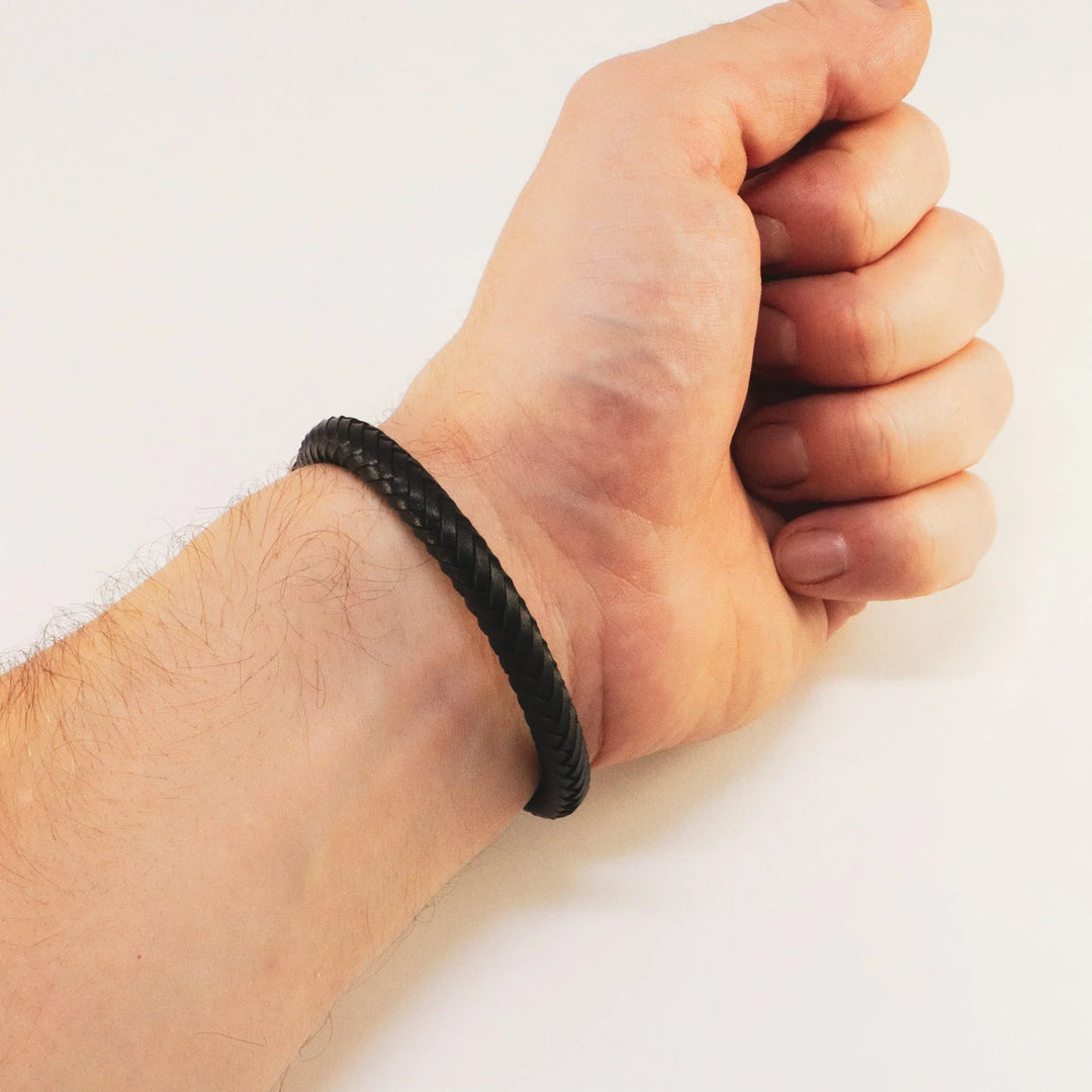 Eagle Leather bracelet (8 mm)