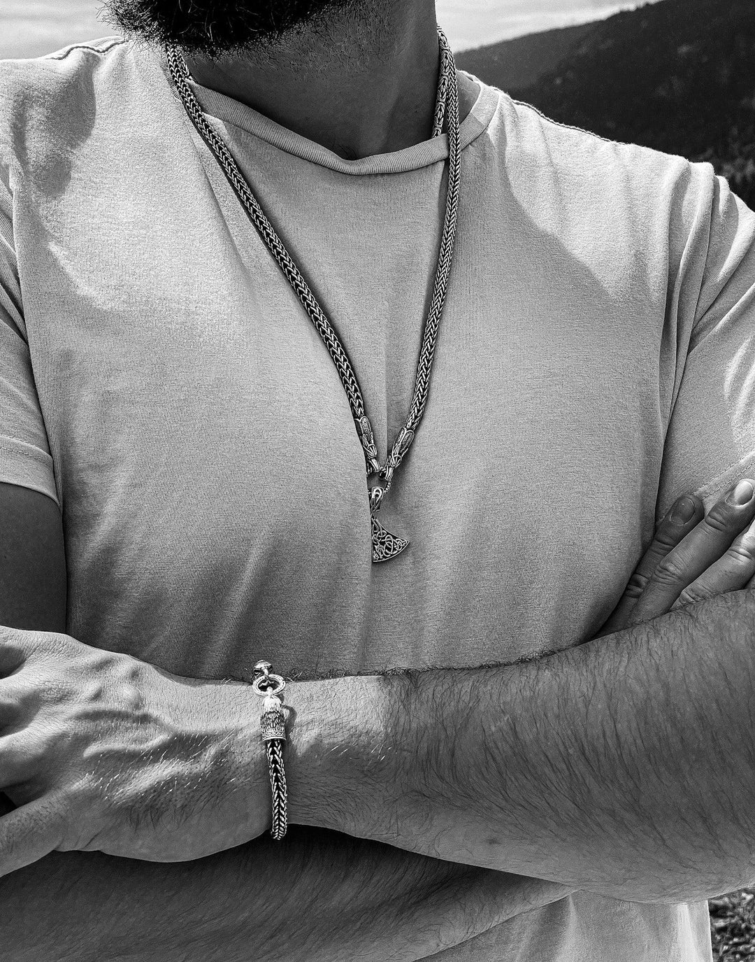 Heavy Eagle Silver bracelet