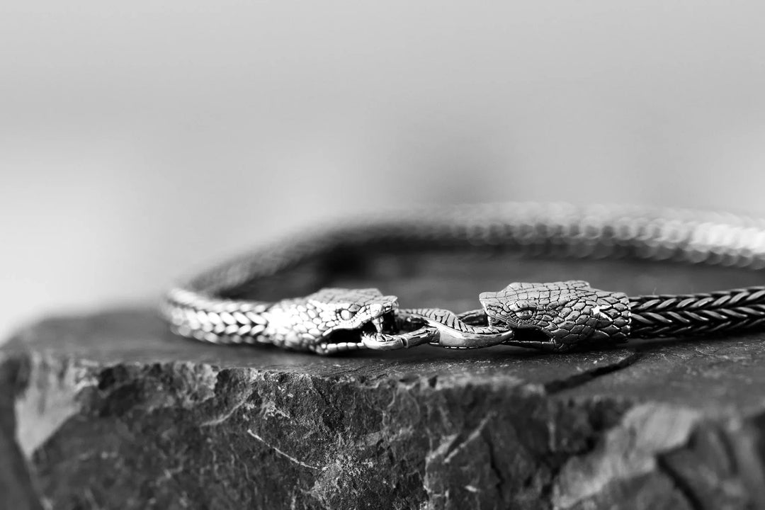 Cobra Silver Necklace