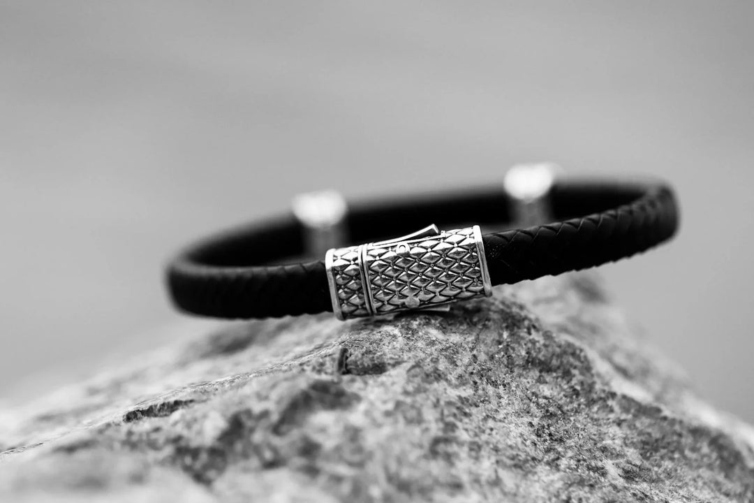 Leather bracelet (8 mm)