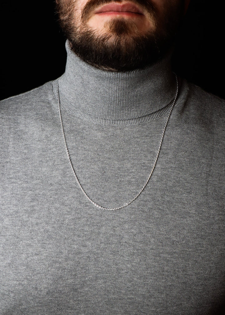 Cable Silver Chain (2.5 mm)