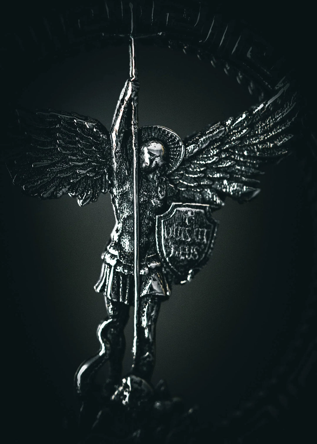 St. Michael the Archangel Silver Pendant