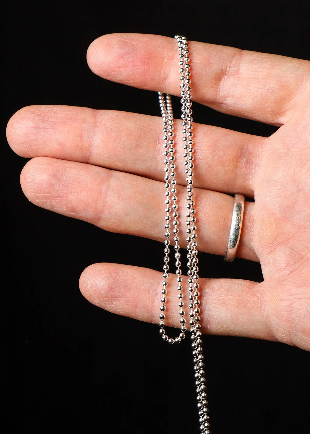 Ball Silver Chain (2 mm)
