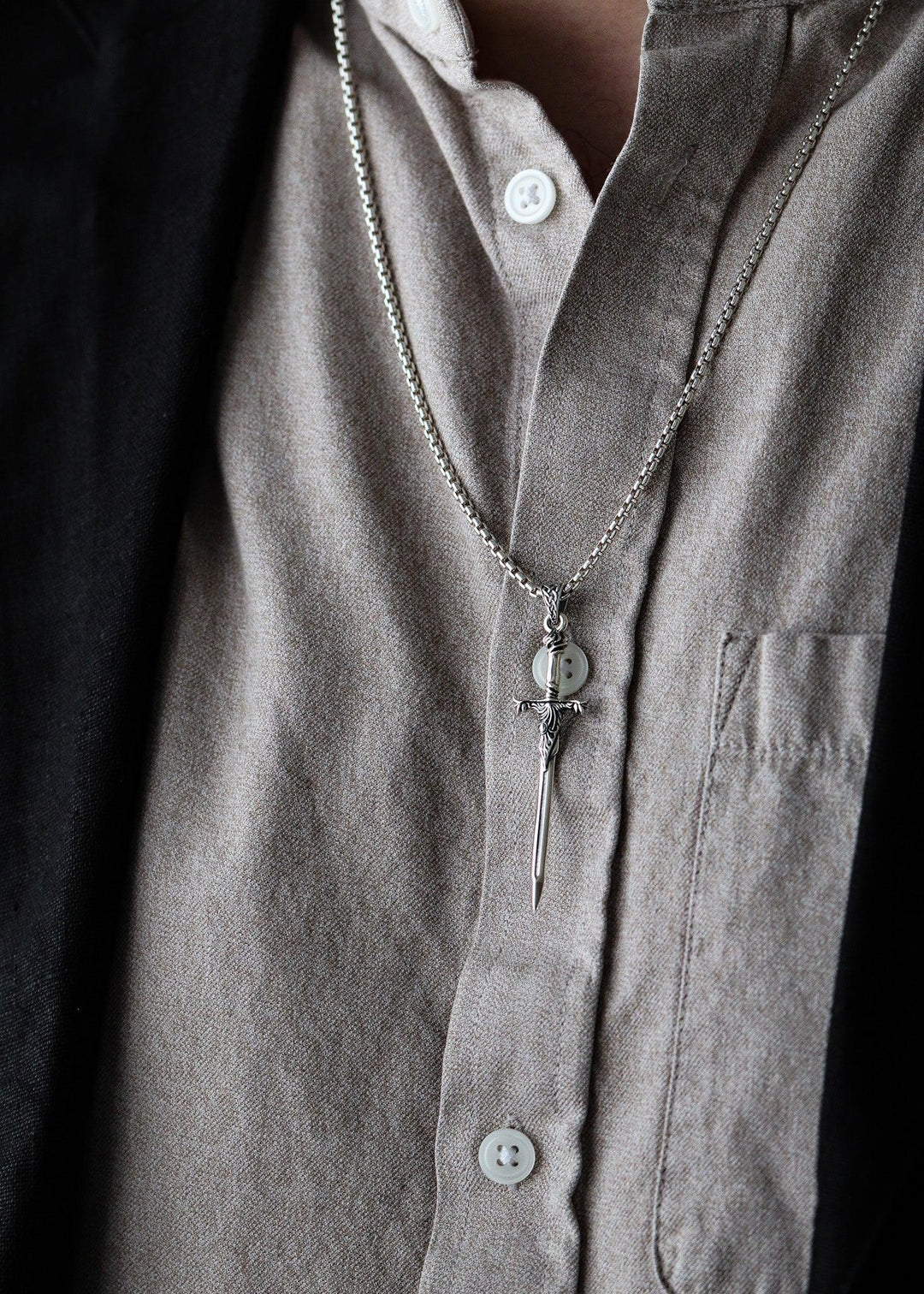 Sword Silver Pendant