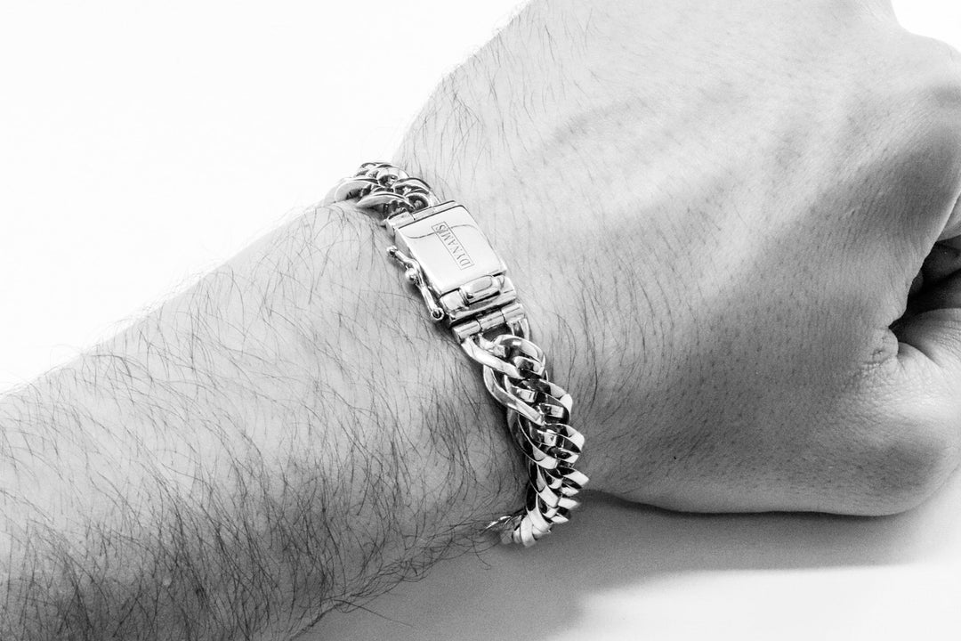 Bali silver bracelet (12 mm)
