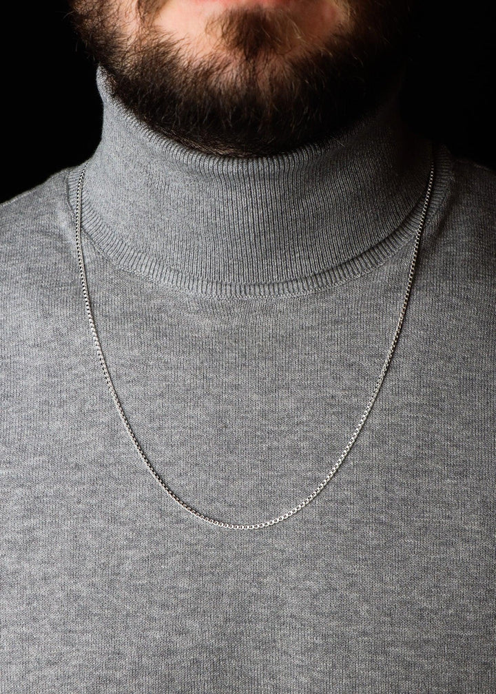 Box Silver Chain (2 mm)