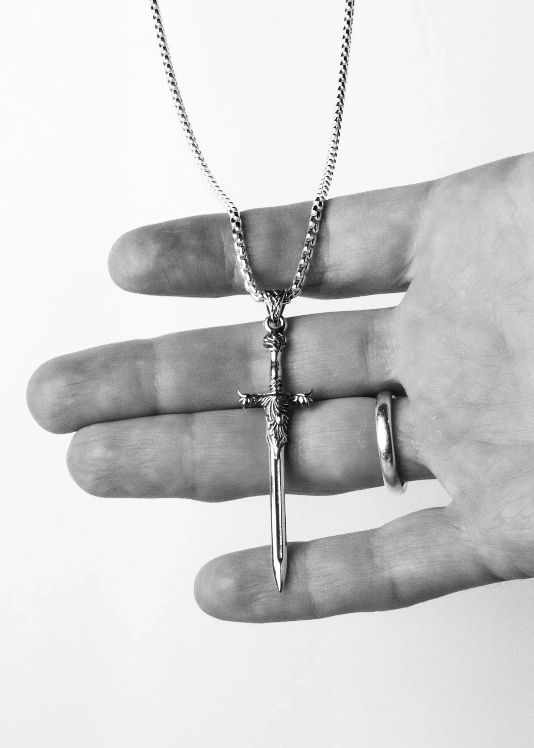 Sword Silver Pendant