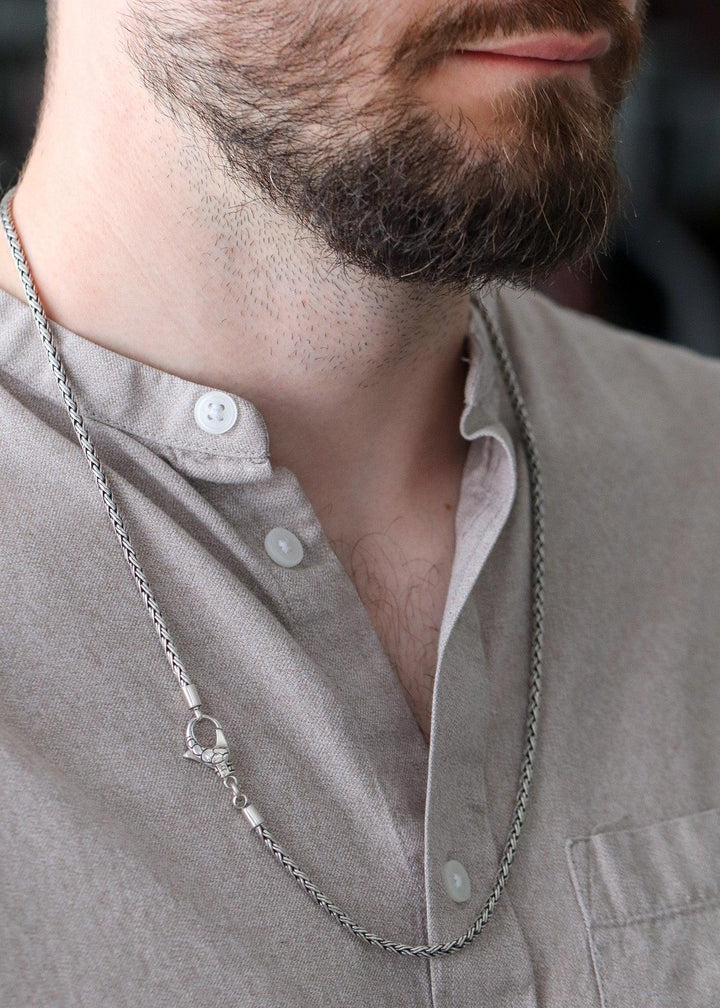 Bali silver necklace (3 mm)