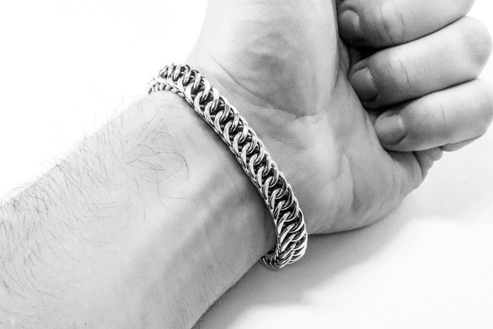 Persian Silver Bracelet (9 mm)