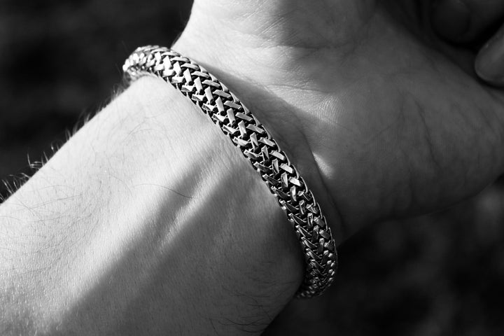 Bali silver bracelet (8 mm)
