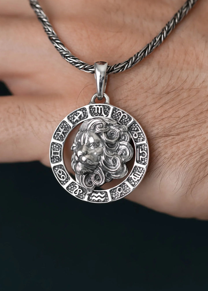LEO Silver Pendant