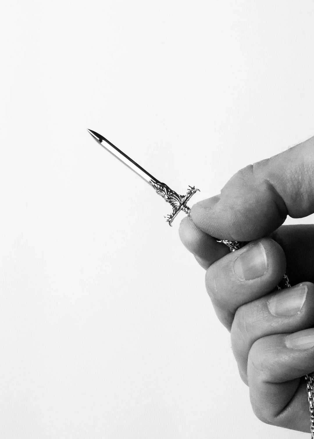 Sword Silver Pendant