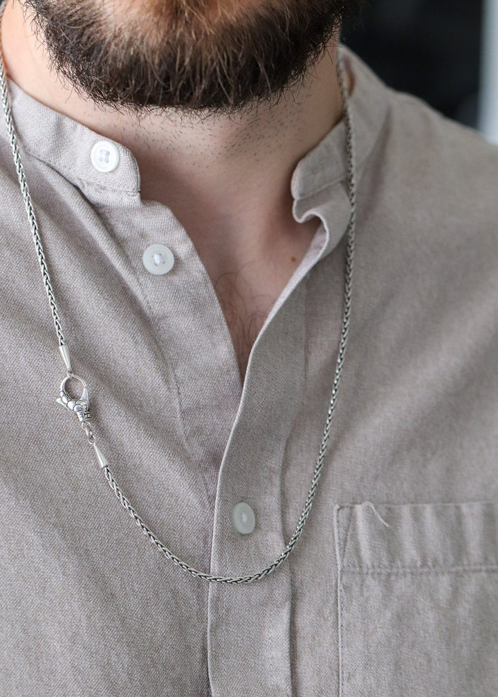 Wheat silver chain