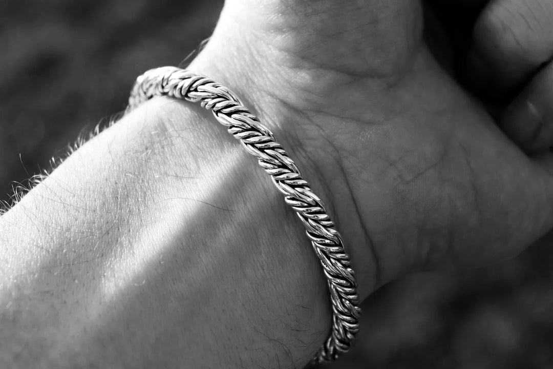 Bali silver bracelet (6 mm)