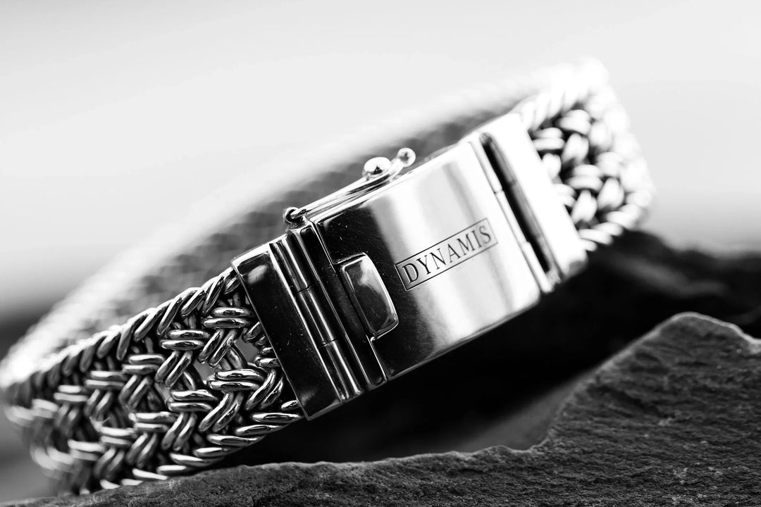 Thai Chunky Silver Bracelet (20 mm)