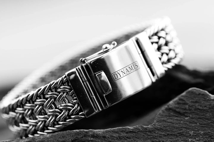 Thai Chunky Silver Bracelet (20 mm)