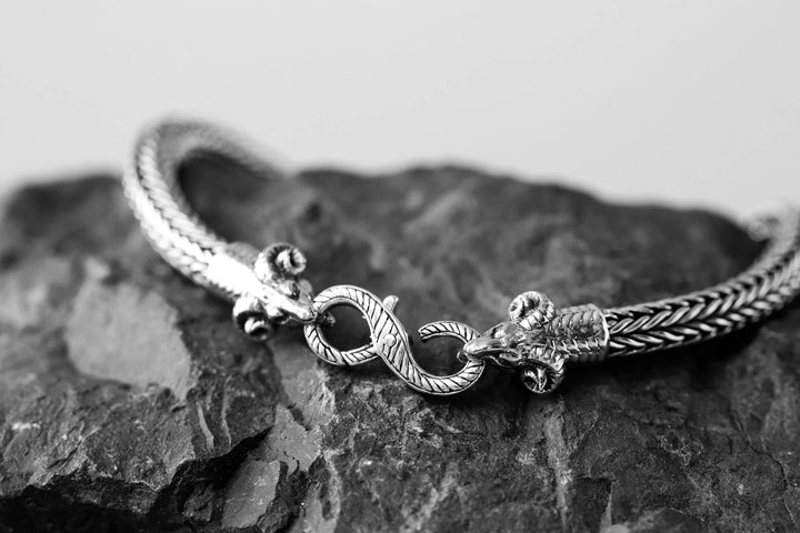 Ram Silver Bracelet
